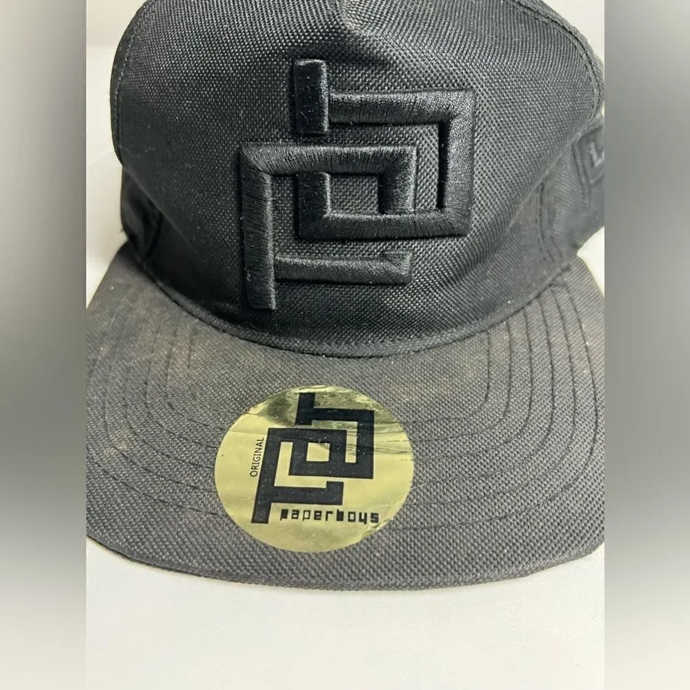 Rare Paper Boys Embroidered Hat